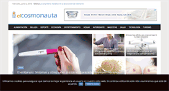 Desktop Screenshot of elcosmonauta.es